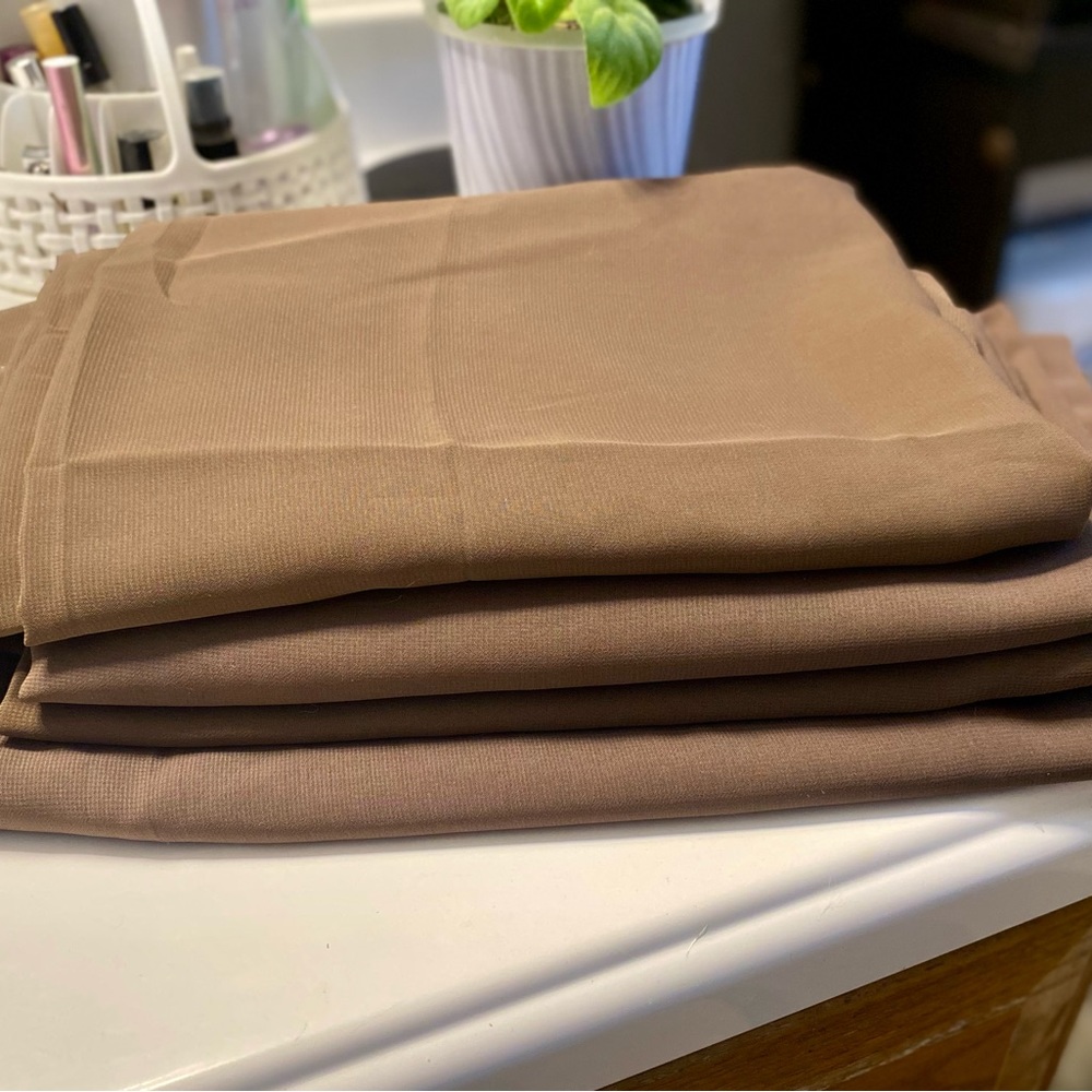 Four 63” Sheer Panels